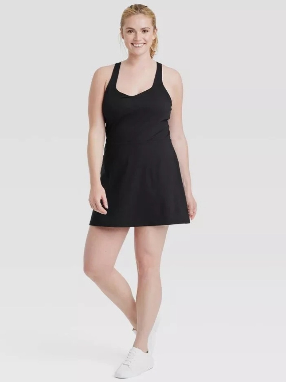 all in motion Black Racerback Active Dress